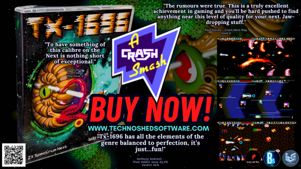 TX-1696 Physical game – for the Spectrum Next – Technoshed Software TX-1696 Physical game – for the Spectrum Next – Technoshed Software